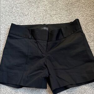 The Limited Black High-Waist Tailored Shorts